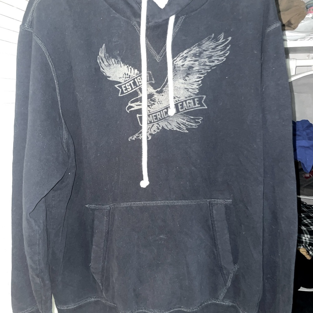 American eagle vintage black hoodie